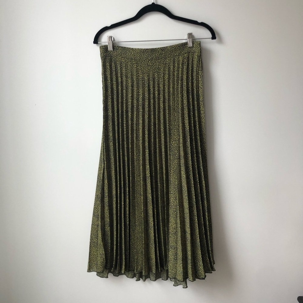 Zara Leopard Style Printed Skirt